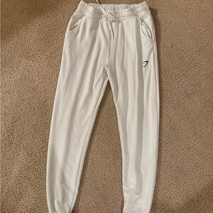 Gymshark White Joggers